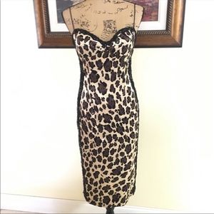 Dina Bar-El Animal Print Dress